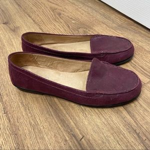Michelle D Purple Flat Loafers size 11